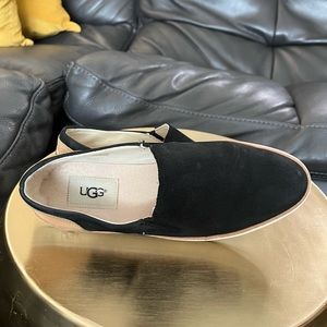 Ugg Sneaker Leather Suede Adley Slip on
